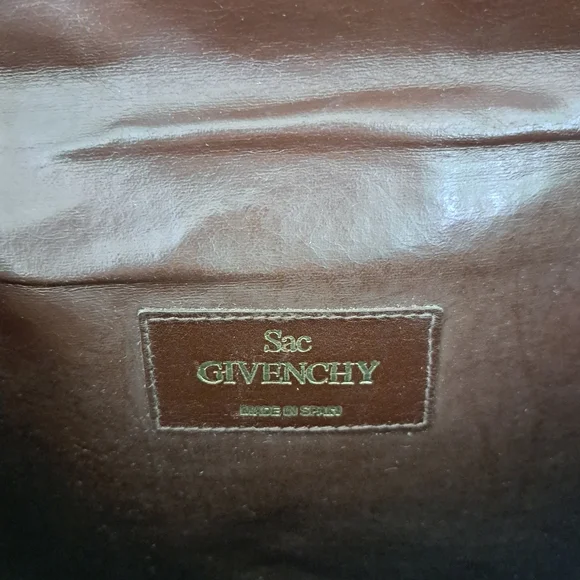 Sac Givenchy Vintage Signature Pattern Shoulder Bag. - Picture 4 of 11